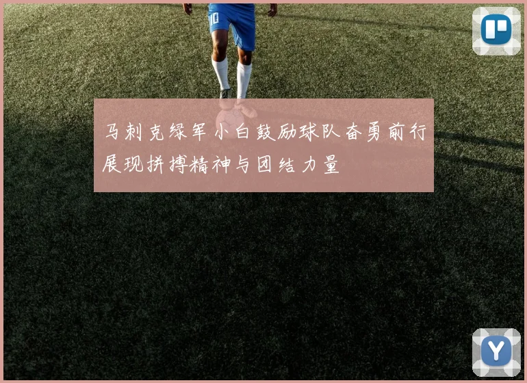 马刺克绿军小白鼓励球队奋勇前行展现拼搏精神与团结力量